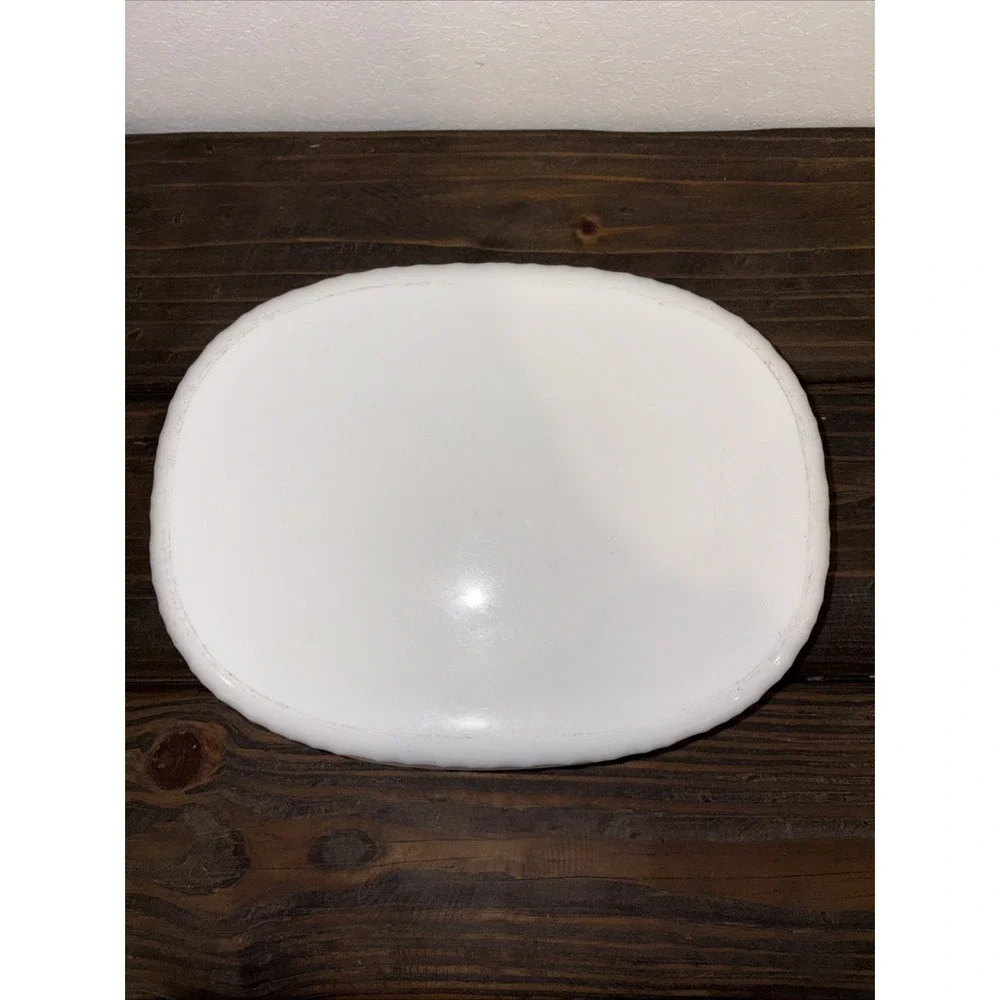 Corning Ware French White F-2-B 2.8 Lt & F-12-B 1.8 Lt Casserole Dishes No Lids